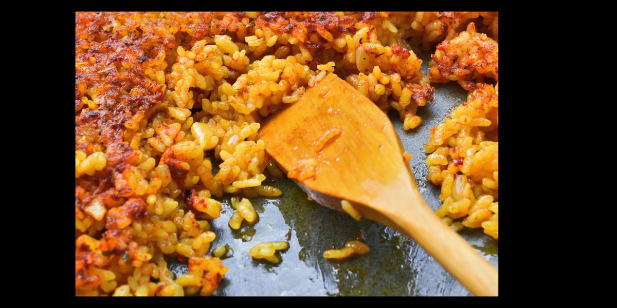 Arroz de forno cremoso
